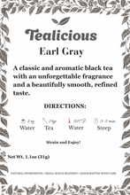 Load image into Gallery viewer, Earl Grey
