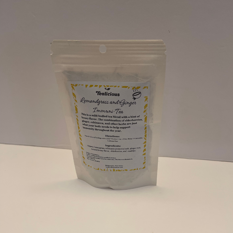 Lemongrass and Ginger Immuni-Tea