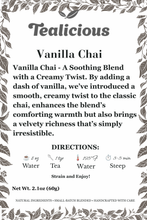 Load image into Gallery viewer, Vanilla Chai
